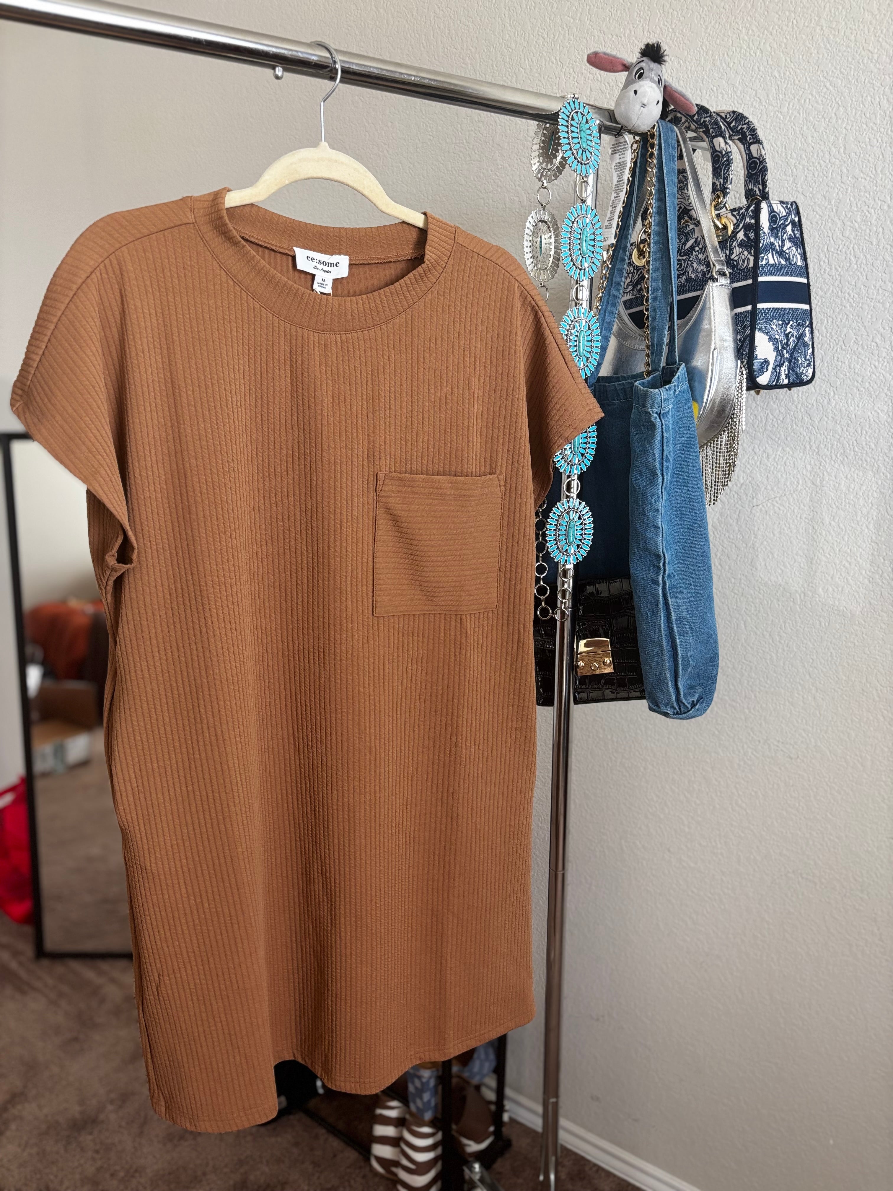 Textured Coco Dress