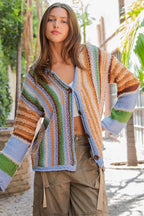 The Colors of Creation Cardigan